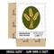 Wheat Stems Bread Baking Waterproof Vinyl Phone Tablet Laptop Water Bottle Sticker Set - 5 Pack